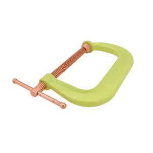 WILTON Spark-Duty Drop Forged Hi-Vis C-Clamp 2 - 12-1/4” Opening Capacity, 6-1/4" Throat Depth