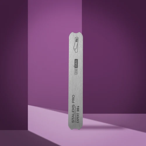 Nail file metalen straight (base) Staleks Pro Expert 20s (130 mm), MBE-20S