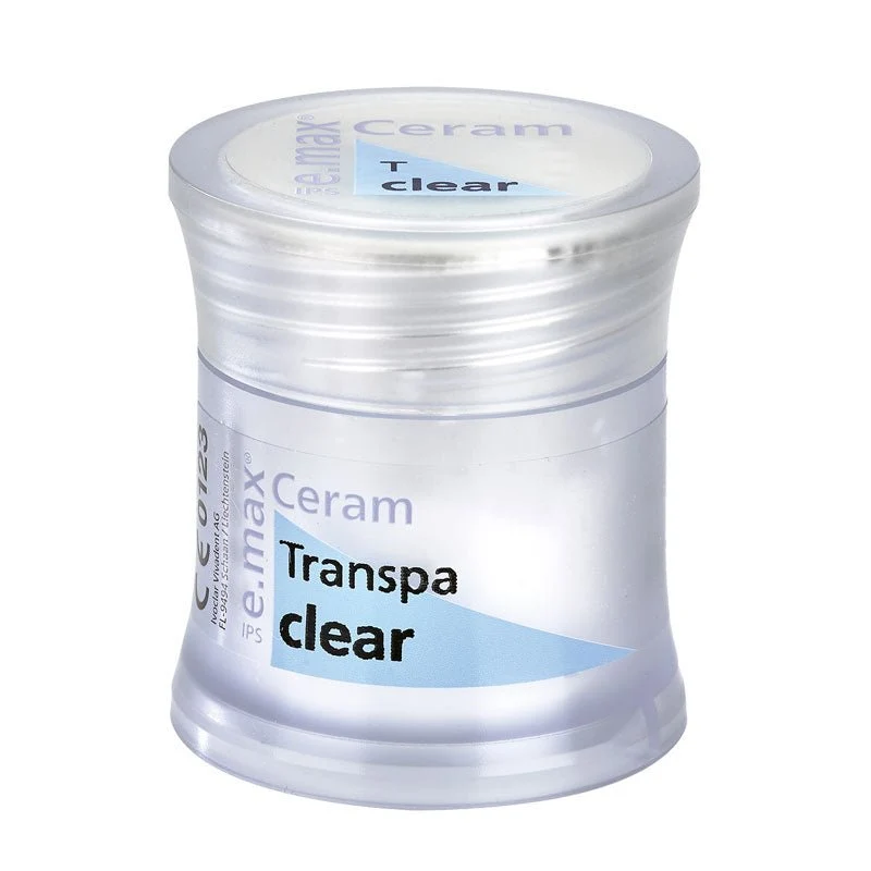 E-max IPS - Transparent Clear - Material Porselein Lamination Zirconia. met ISO 9001 Certificering