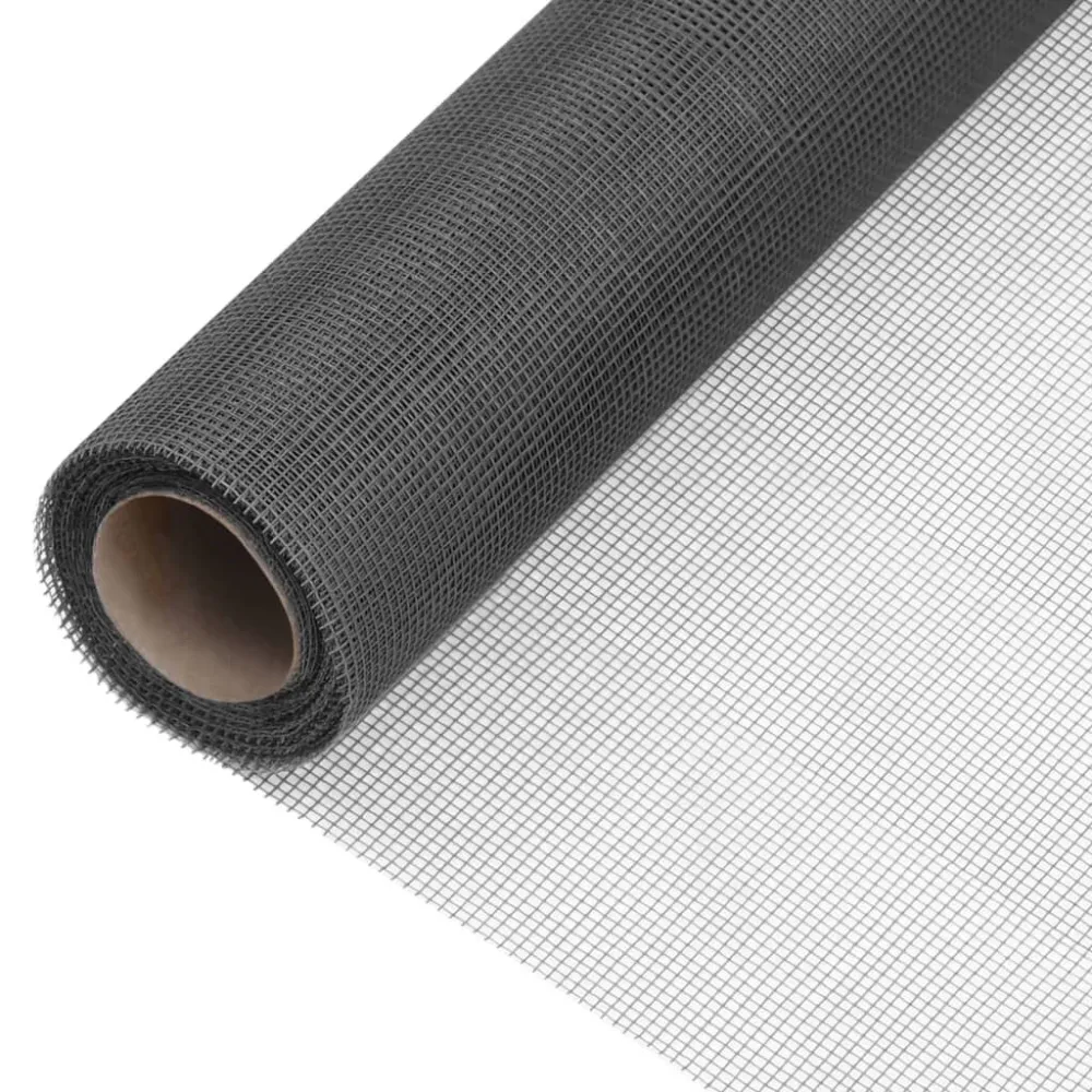 Gaas 80x500 cm glasvezel zwart met CE-certificering