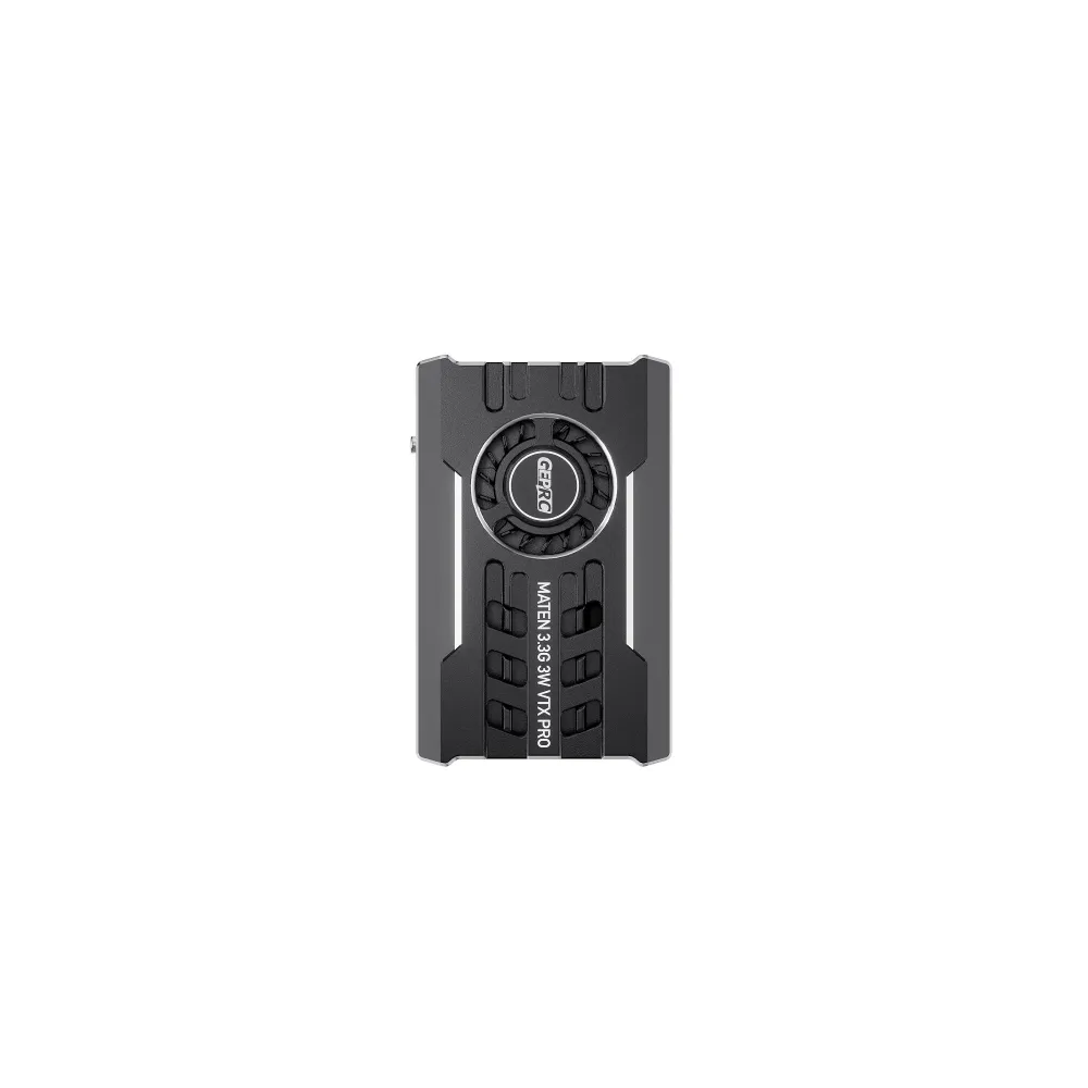 GEPRC MATEN 3.3G 3W 40CH VTX PRO – 3000mW Groot Range Analog Video Transmitter FPV Drone IRC Tramp, CNC Housing