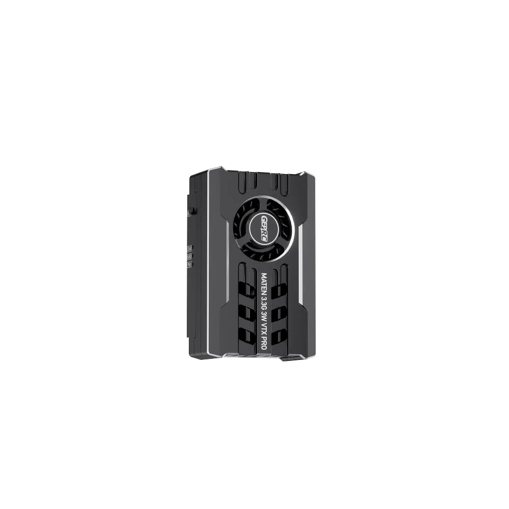 GEPRC MATEN 3.3G 3W 40CH VTX PRO – 3000mW Groot Range Analog Video Transmitter FPV Drone IRC Tramp, CNC Housing