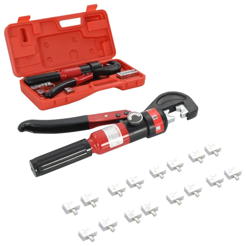 Krimptang hydraulisch 4-6-8-10-16-25-35-70 mm²
