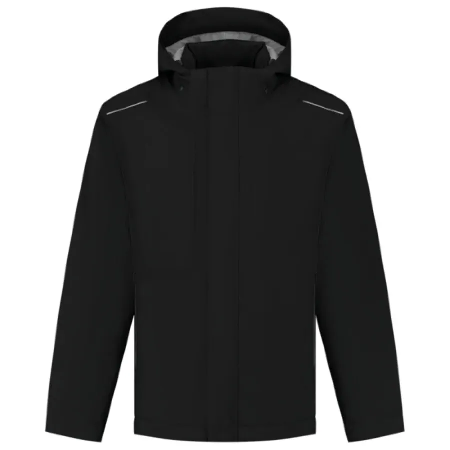 Tricorp Winter Tech Shell Accent zwart-grijs XXL voor sleufvorming