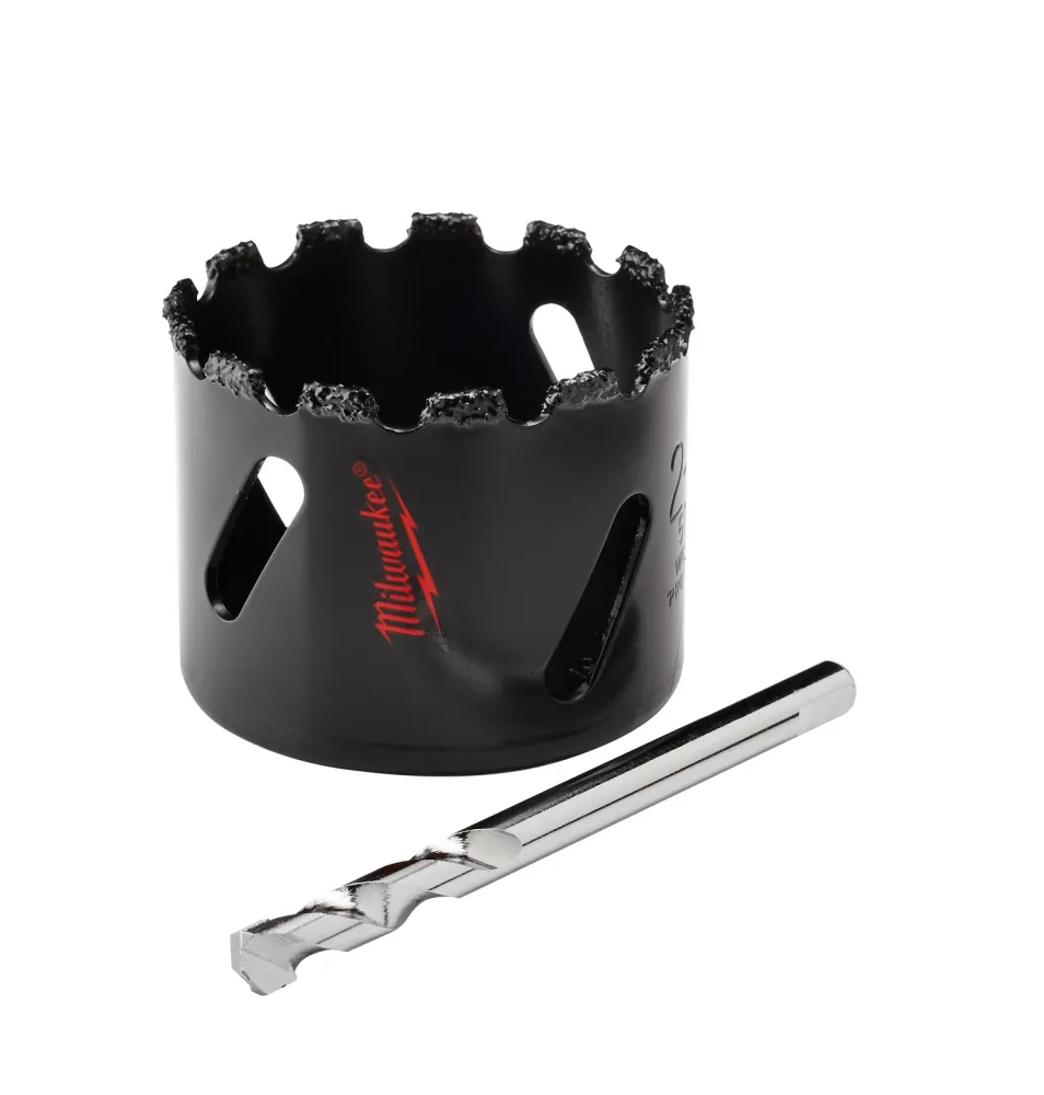 Milwaukee Tools 2-1/4" Carbide Grit Hole Saw 49-56-0449