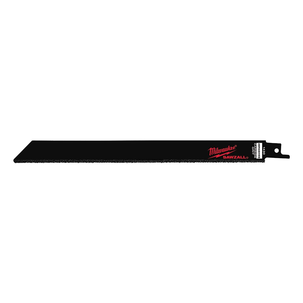 Milwaukee Tools 9 . Carbide Grit Sawzall Blade 48-01-6430