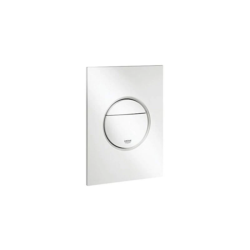 Modulaire Melkwit ABS actuator plate 156x197 Nova Cosmopolitan Grohe flush cisterns