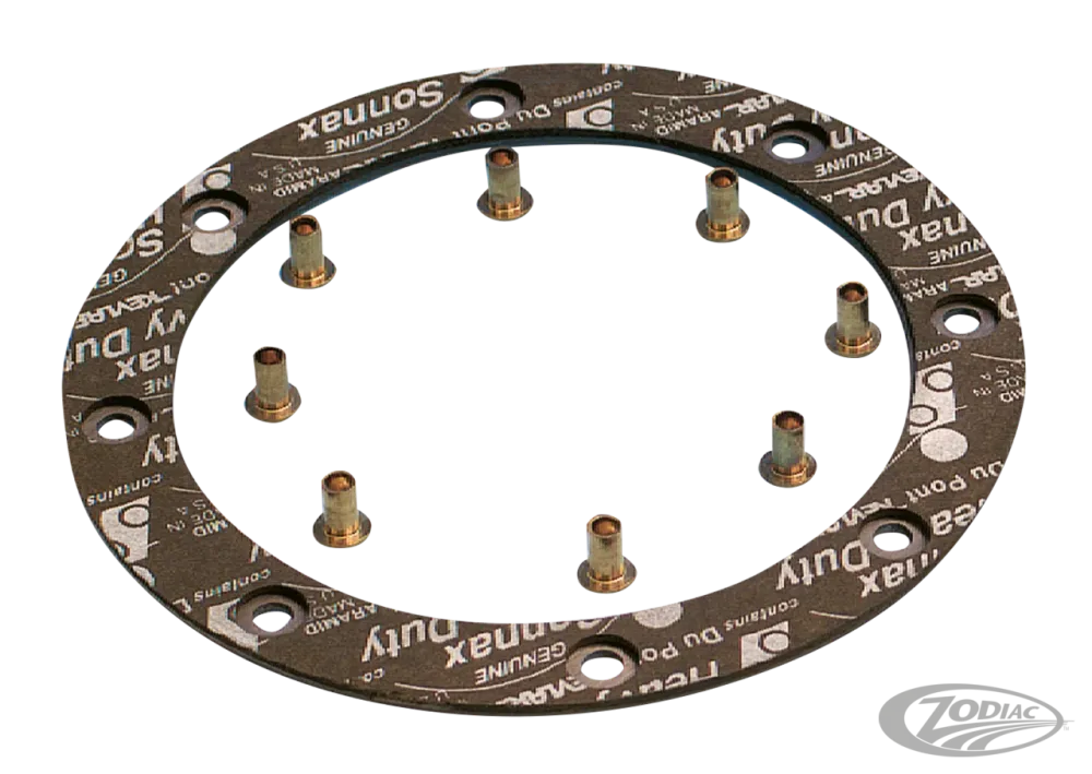 Alto backing plate w/rivets BT41-83 Harley-Davidson
