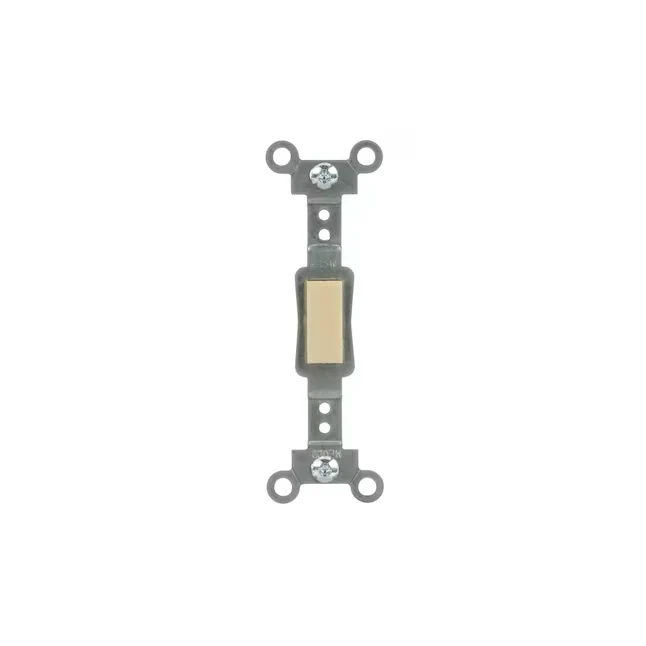 Eaton 1-Gang Ivory Van kunststof Indoor Blank Wall Plate