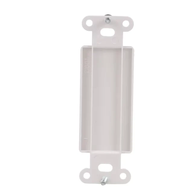 Eaton 1-Gang Specialty Size White Kunststof Indoor Blank Wall Plate