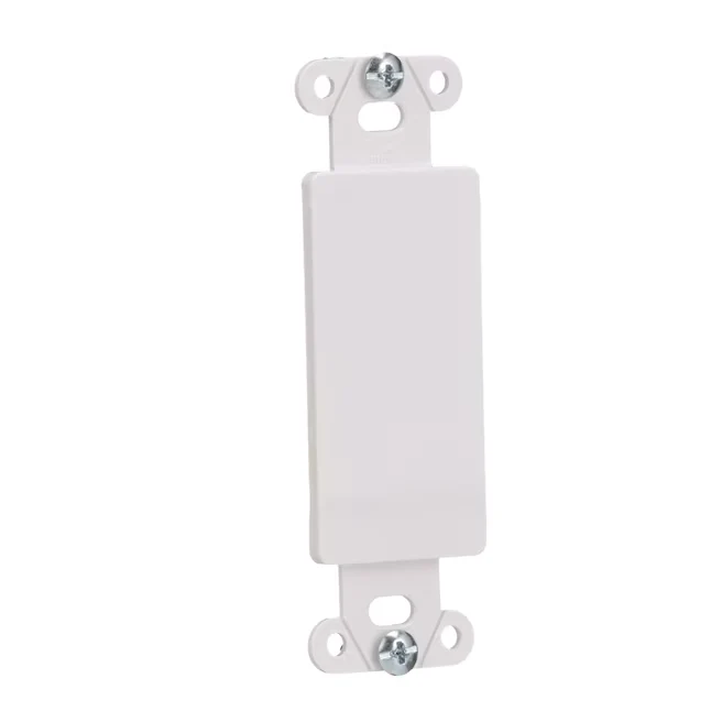Eaton 1-Gang Specialty Size White Kunststof Indoor Blank Wall Plate