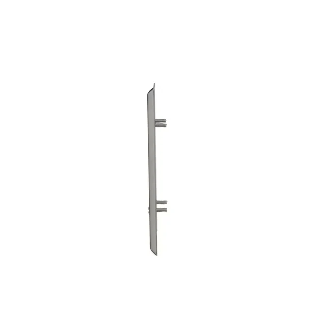 Eaton 2-Gang Standard Size Stainless Steel Stainless Staal Indoor Toggle Wall Plate