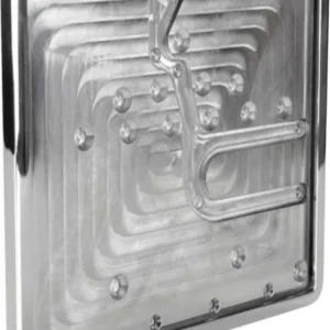 Inside License Plate Base Plate Afgewerkt Harley-Davidson