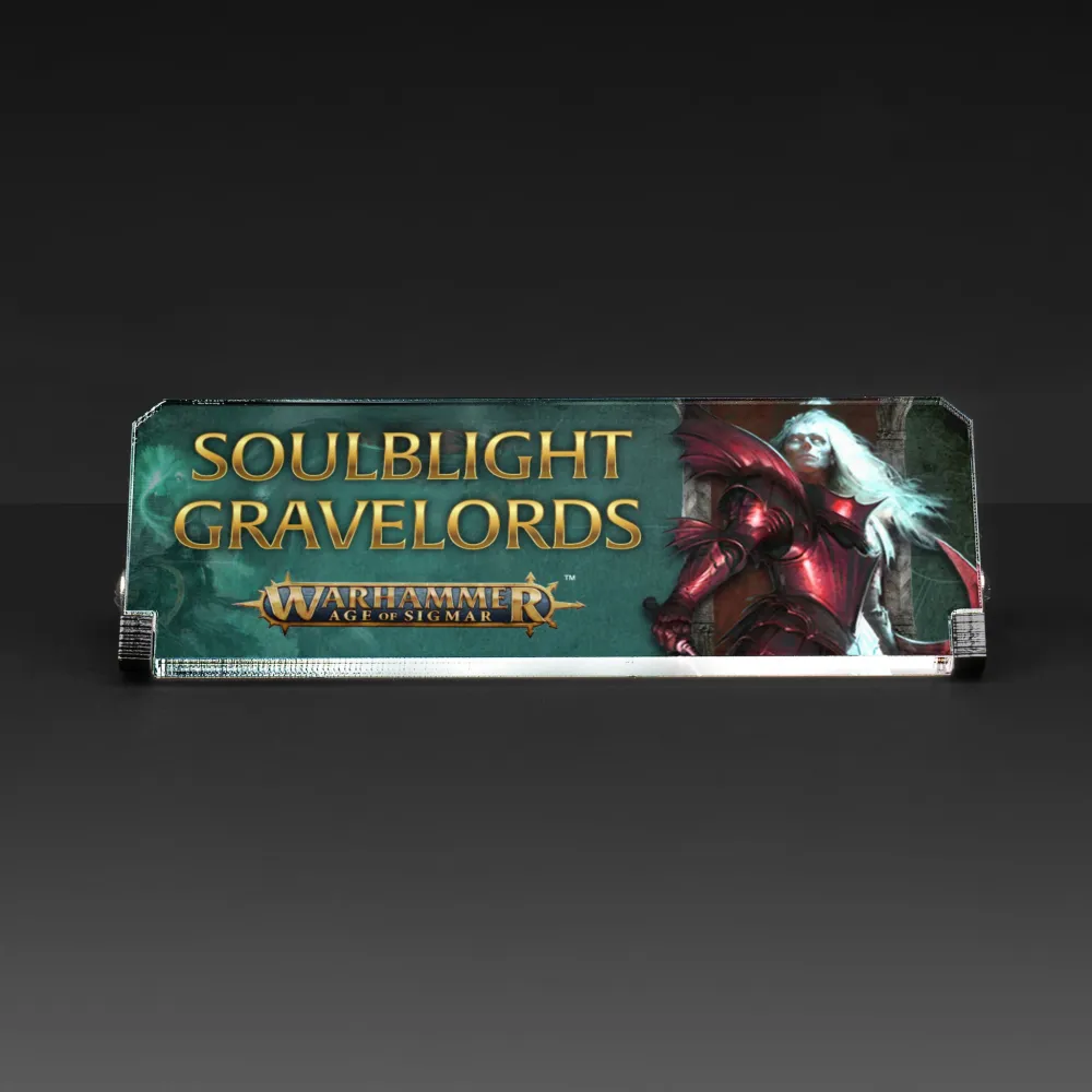 Plaque Warhammer® Age Sigmar - Soulblight Gravelords
