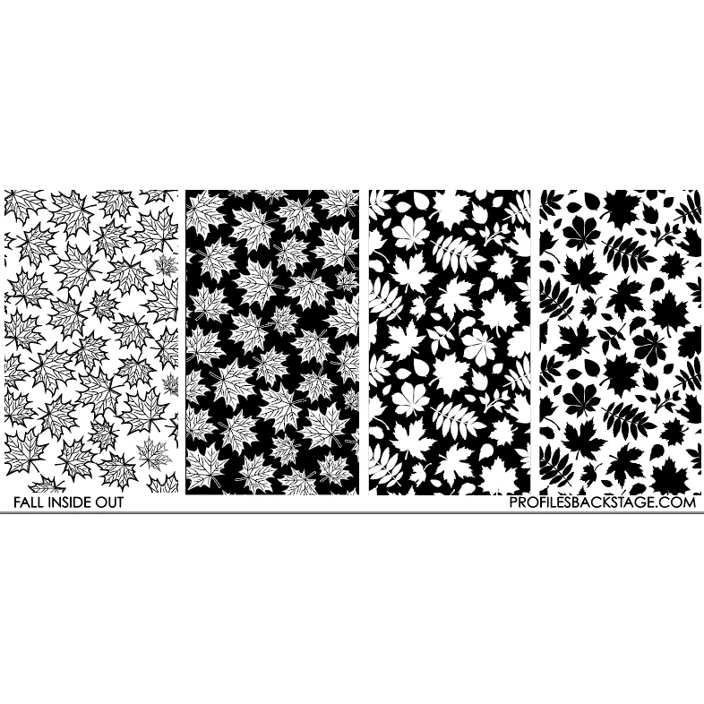 PF Stamping Plate - Fall Inside Out 2020