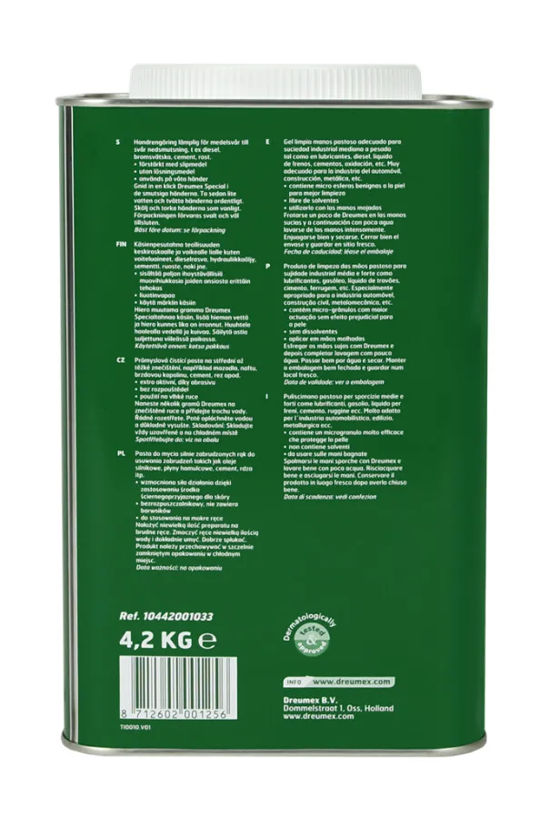 Dreumex handsauberiger - Special - blik - 4,2 kg | Aloë Vera | Hydraterend
