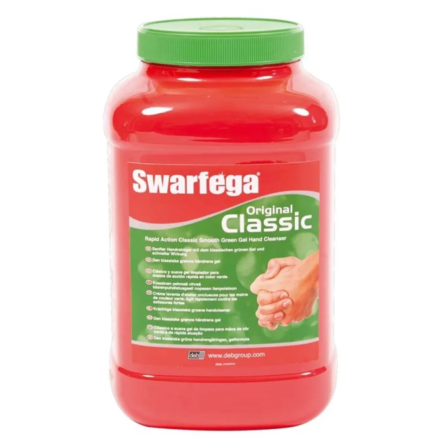 Industrieel Gebruik Swarfega handcleaner - timeproof groen - 4,5 liter flacon