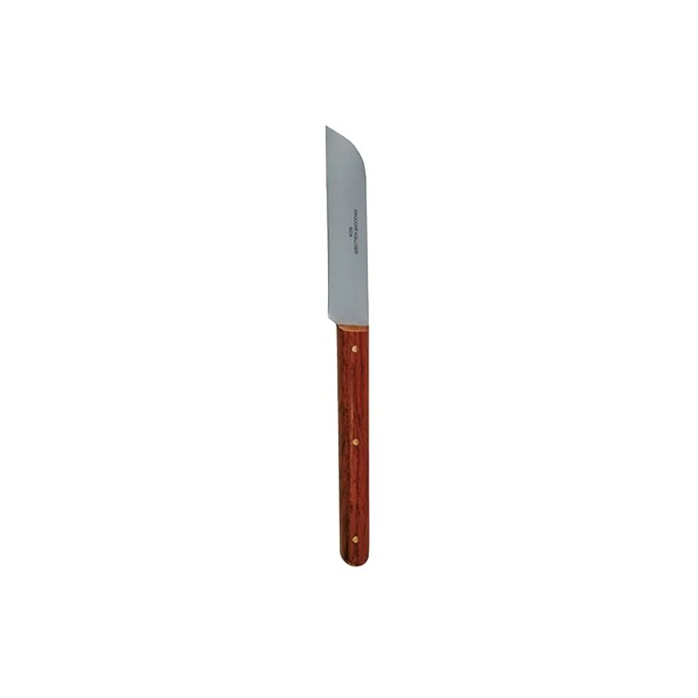 Prodont Holliger plaster knife - Lange stainless steel wood sleeve blade - voor Langdurig Gebruik