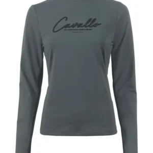CavalMaron Round Neck Shirt Silver Dennen 8