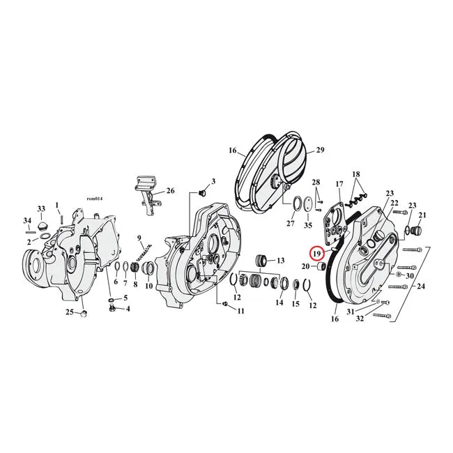 Grepen Dowel Pin Harley-Davidson