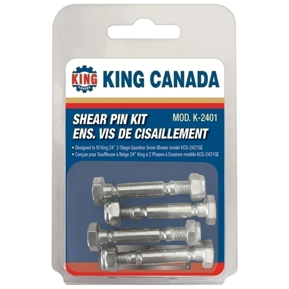 Roestvrij Staal Power-Force Shear Pin Kit No. K-2401