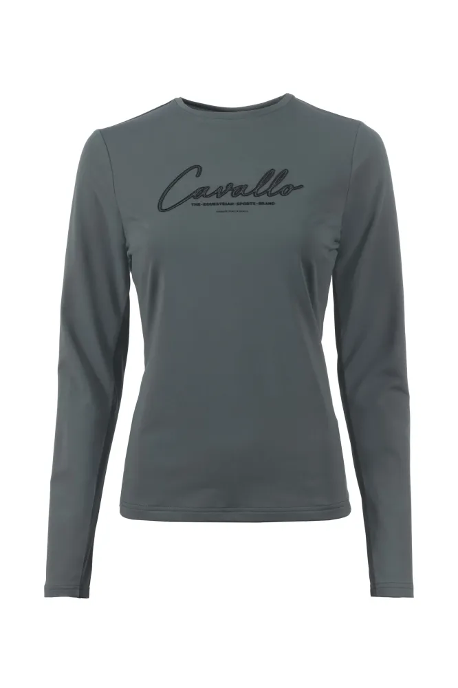 Veerpen CavalMaron Round Neck Shirt Silver Dennen 10