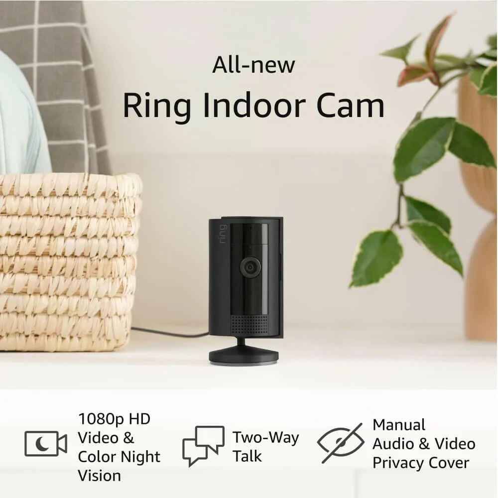 Ring Indoor Cam (2nd Gen) | 1080p HD Video (2023 release) | Ebbenhout