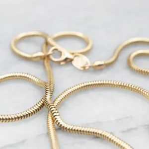 Polished Gold Snake Chain