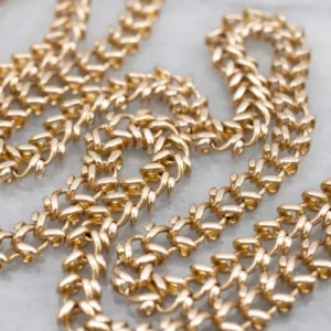 Yellow Gold Unique Fancy Link Chain