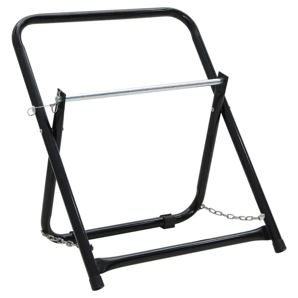 Industrieel Zwaar Belastbaar Slanghaspelwagen 48 cm 45 kg gepoedercoat staal zwart