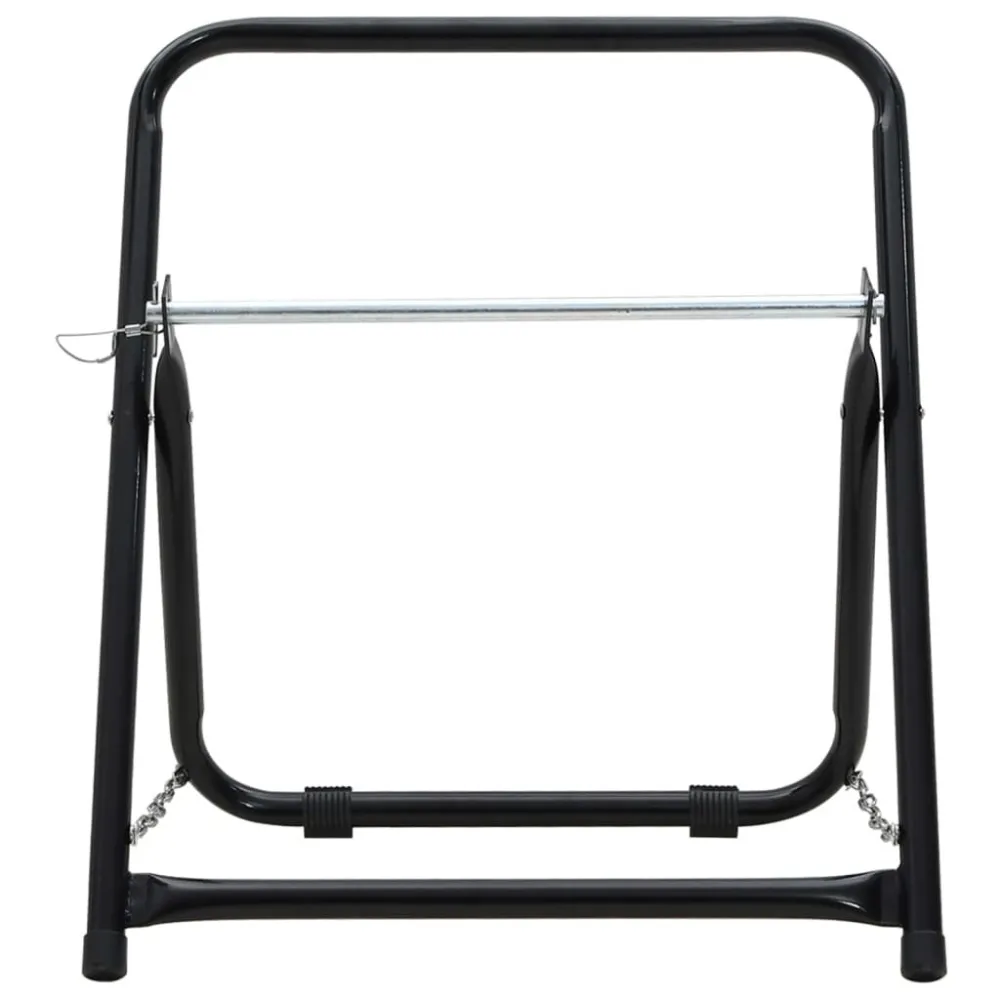 Industrieel Zwaar Belastbaar Slanghaspelwagen 48 cm 45 kg gepoedercoat staal zwart