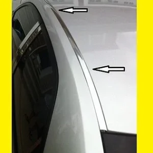 2000-2005 Cadillac DeVille Metaalglans Roof Top Trim Molding Kit voor dakbedekking