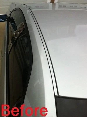 2000-2005 Cadillac DeVille Metaalglans Roof Top Trim Molding Kit voor dakbedekking