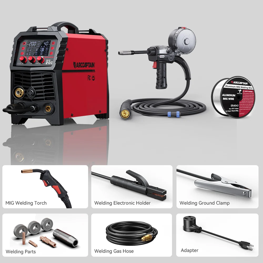 Arccaptain MIG Aluminium Welding Kit