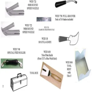 Industrieel Grade Leister Triac ST Heat Welding Kit