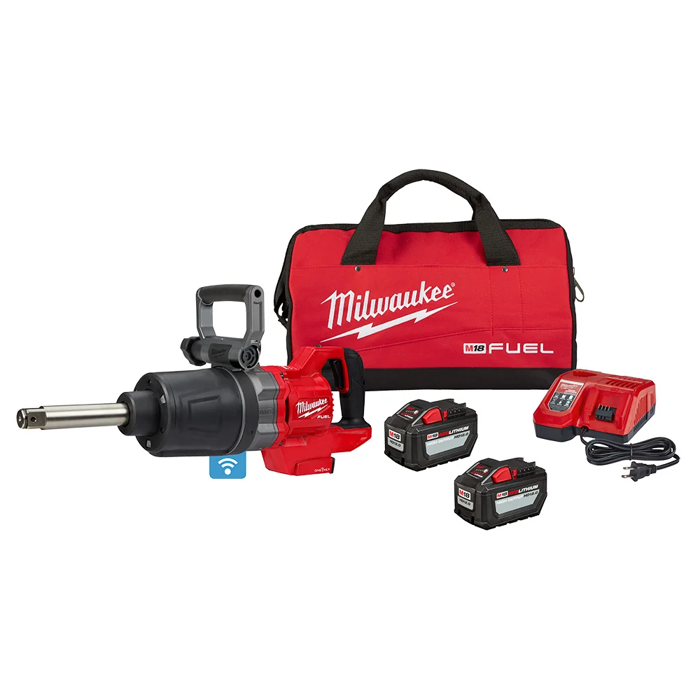 MILWAUKEE M18 FUEL™ 1" D-Handle Ext. Anvil High Torque Impact Wrench w/ ONE-KEY™ Kit