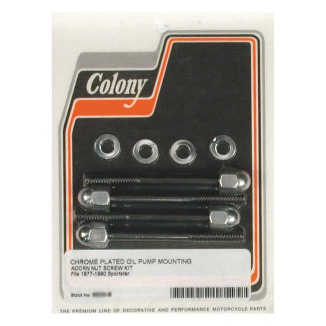 Rookgas Colony Oil Pump Mount Kit Acorn Harley Davidson