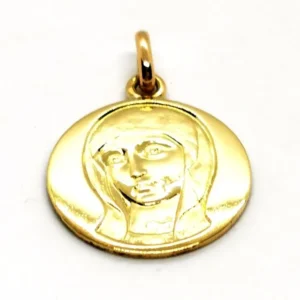 Becker Byzantine Virgin Pendant Yellow Gouden