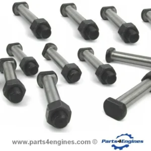 L-vormige Perkins 6.354 Connecting Rod Bolts & Nuts Set