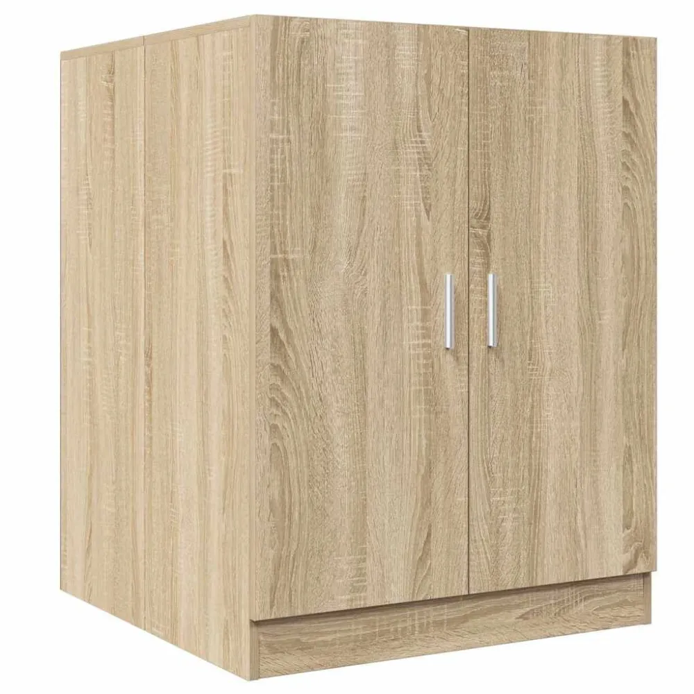 Wasmachinekast 70,5x71,5x91,5 cm sonoma eikenkleurig