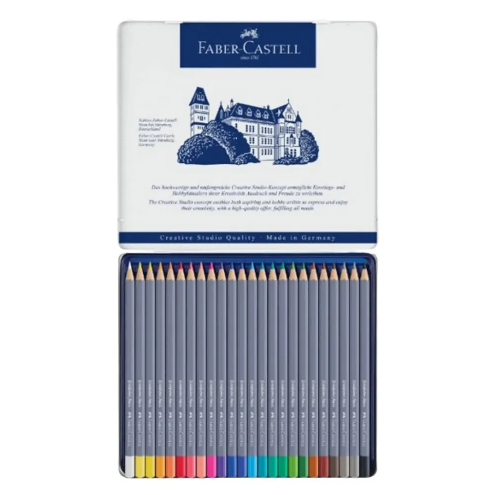 Faber-Castell Watercolor Pencils - Goldfaber Aqua - 24 ct
