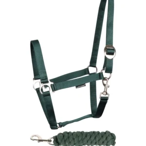 Headcollar-set initial Groen F