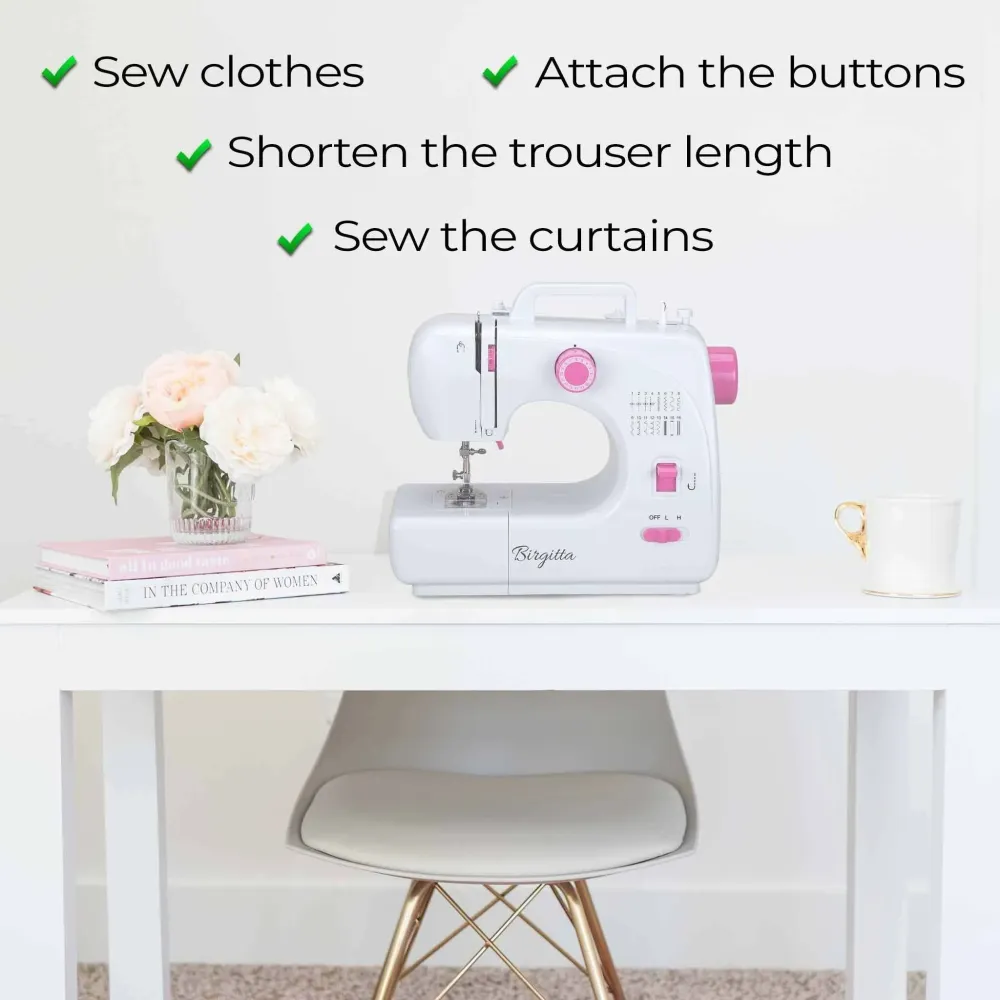 Impact-ready Birgitta Sewing Machine Set, Comfort