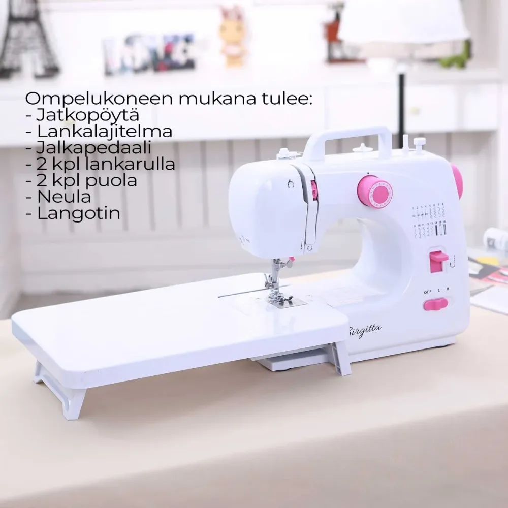 Impact-ready Birgitta Sewing Machine Set, Comfort