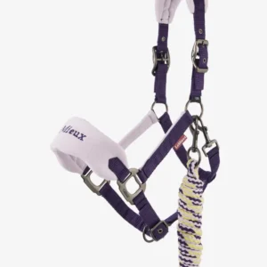 Impact-ready Vogue Headcollar & Lead Rope Set Juniper P