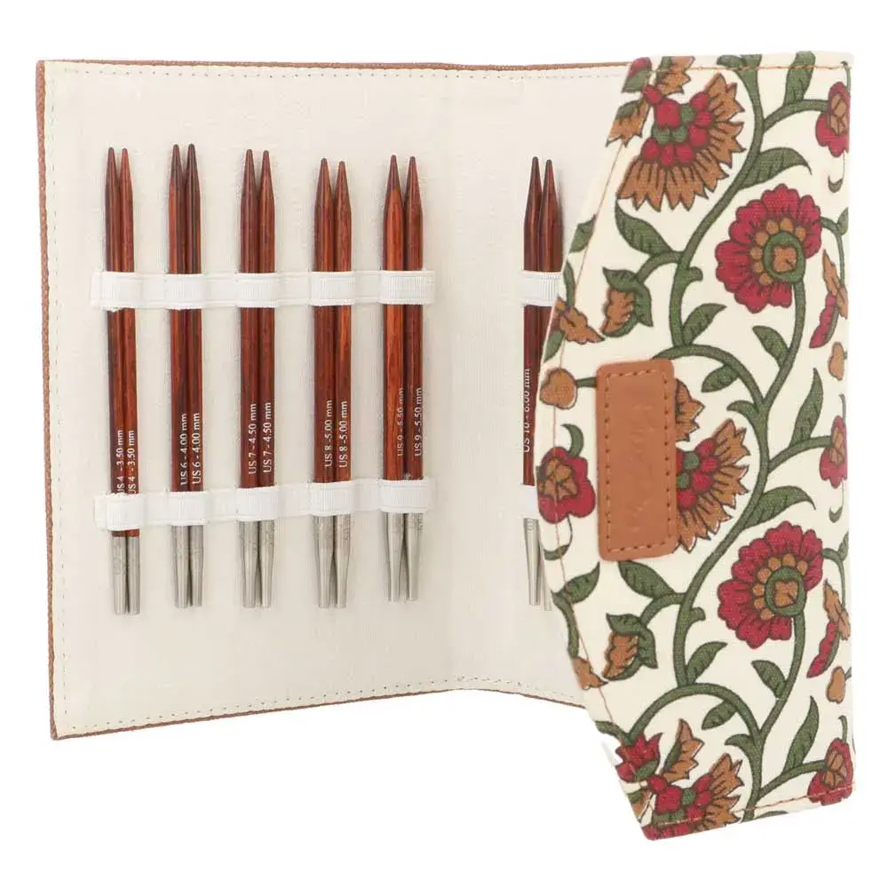 KnitPro Cocoa – 13 cm interchangeable circular needle set