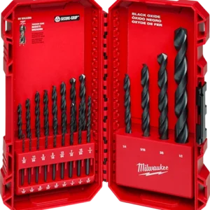 MILWAUKEE 21 PC. THUNDERBOLT® Zwart Oxide Drill Bit Set Q4