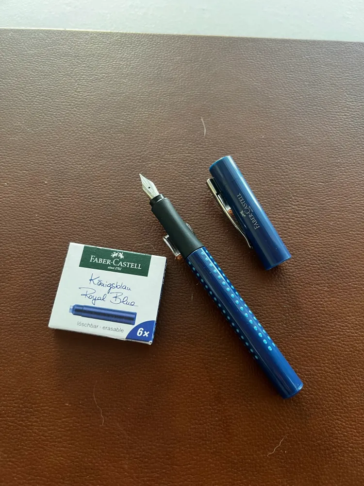 Quick-change On Sale : Faber-Castell Grip Set - Blauw