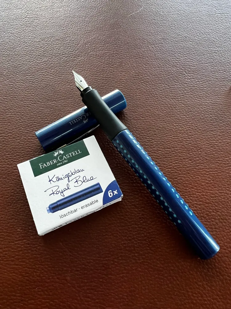 Quick-change On Sale : Faber-Castell Grip Set - Blauw