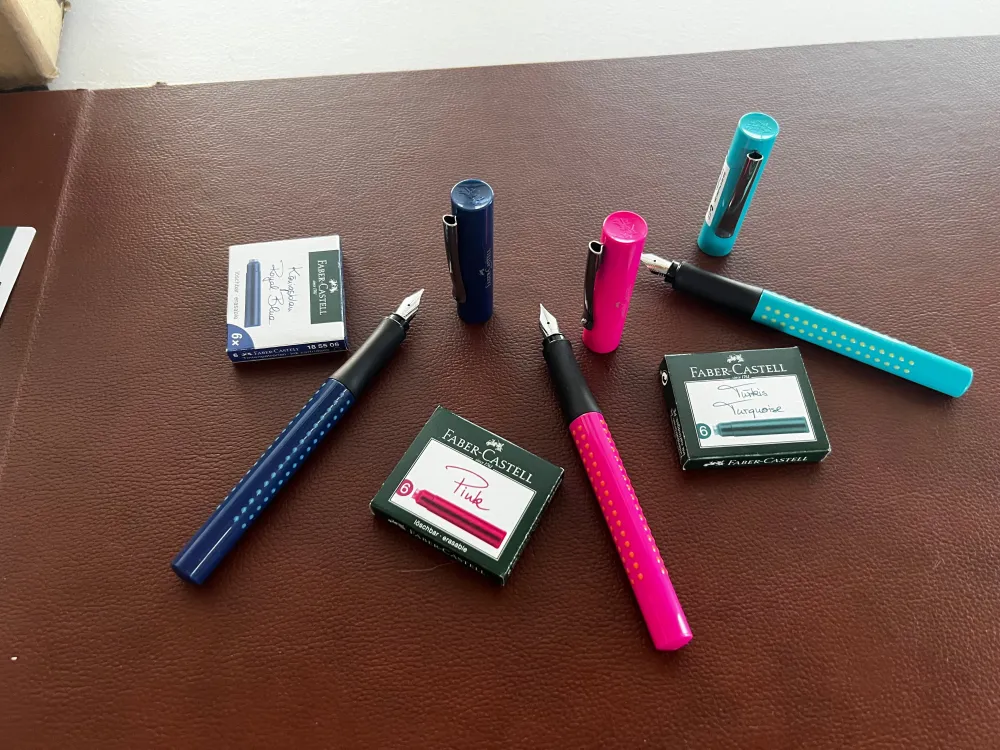 Quick-change On Sale : Faber-Castell Grip Set - Blauw
